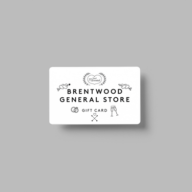 Brentwood General Store Just Married Gift Card