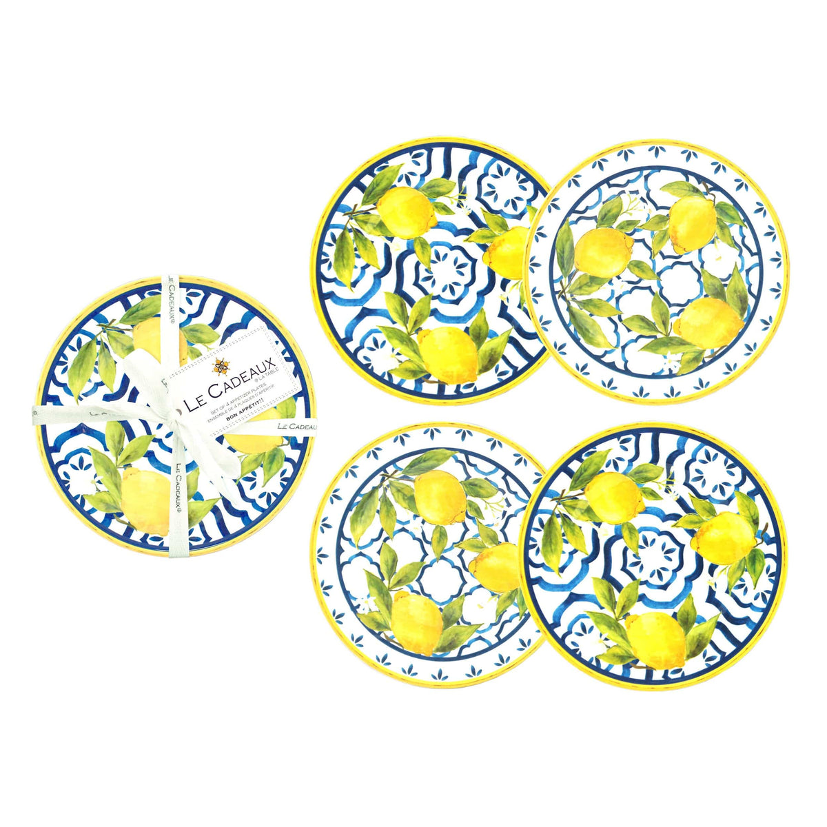 Palermo Appetizer Plates Set of 4