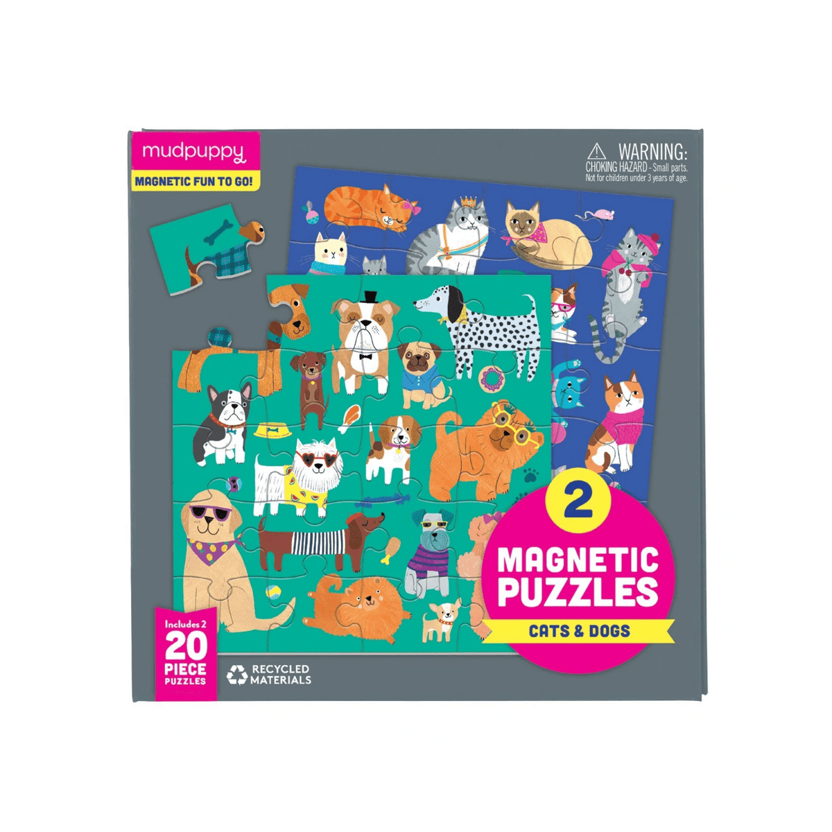 Cats &amp; Dogs Magnetic Puzzles
