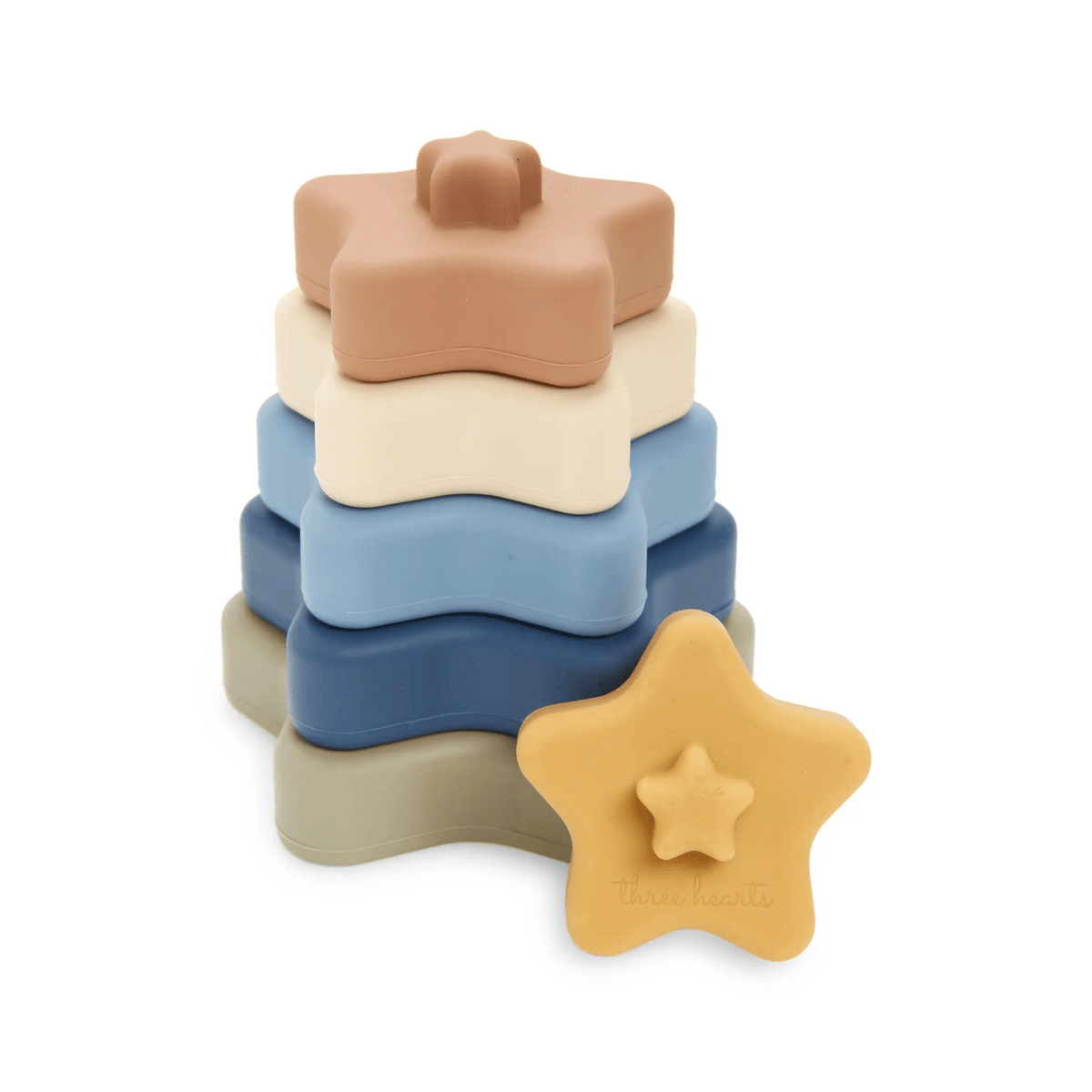 Star Silicone Stacker Toy