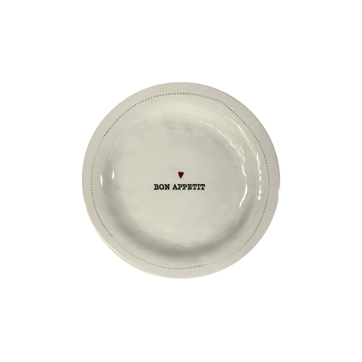Bon Appetit Porcelain Round Dish