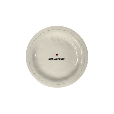 Bon Appetit Porcelain Round Dish