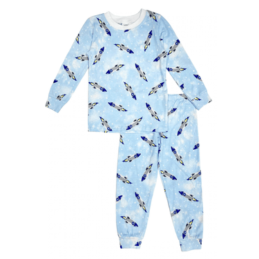 Boys Rocket Full Length Pajama Set