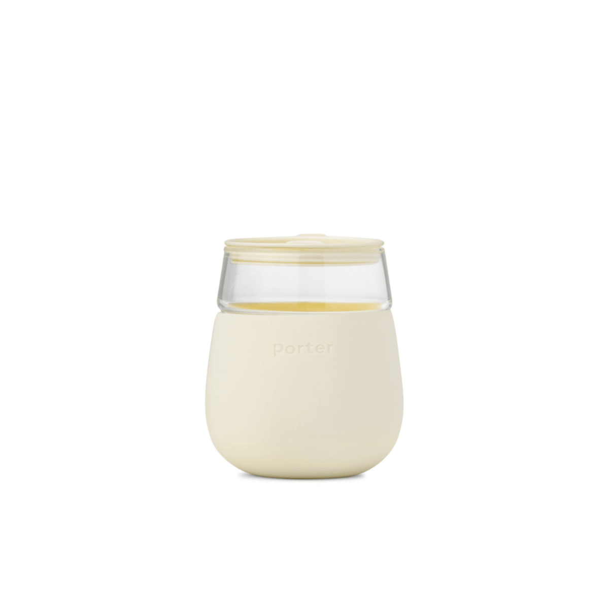 Cream Porter Glass