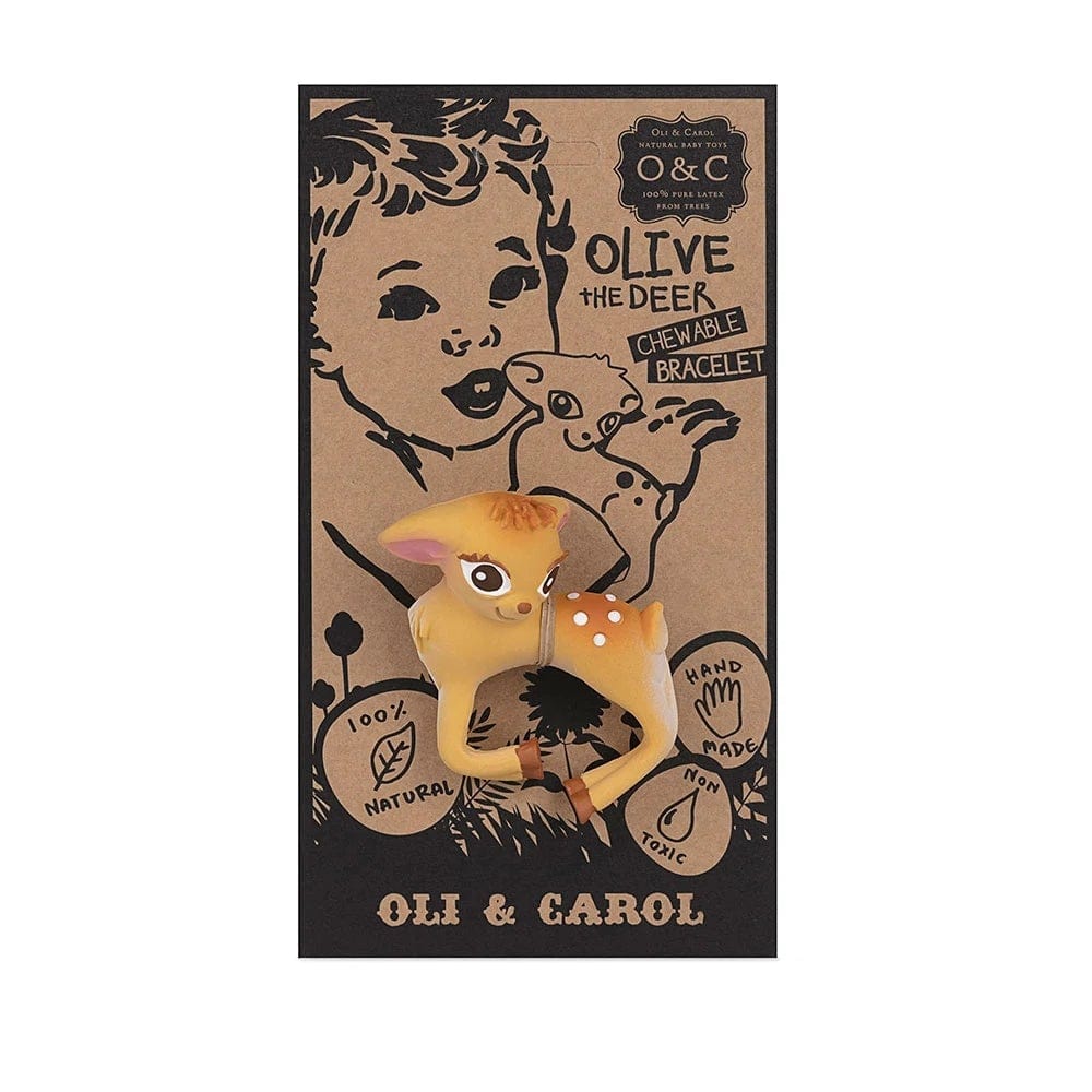 Olive the Deer Chewable Bracelet Teether